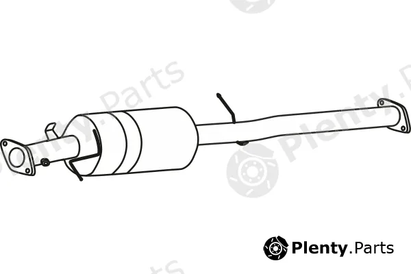 Fenno P8817DPF — Soot/Particulate Filter, exhaust system