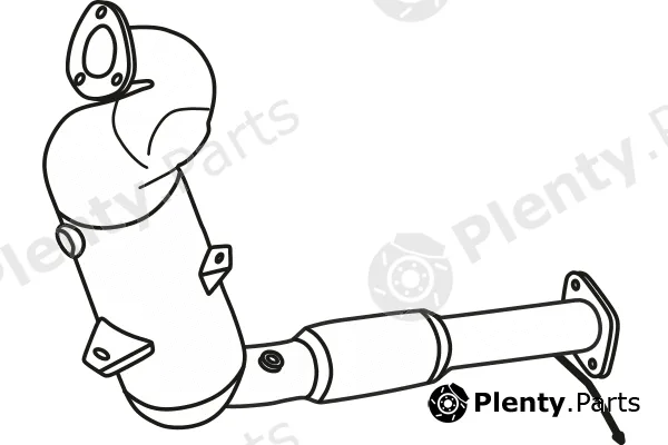 Fenno P8818DPF — Soot/Particulate Filter, exhaust system