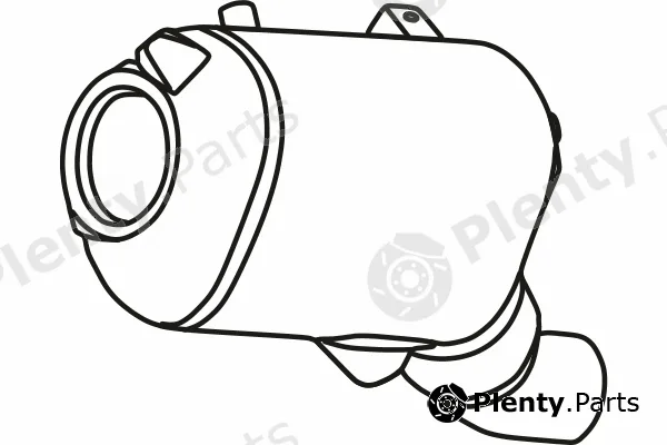 Fenno P8801DPF — Soot/Particulate Filter, exhaust system