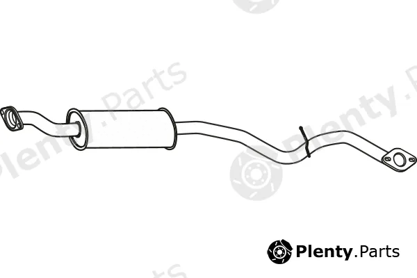 Fenno P60024 — Centre Muffler