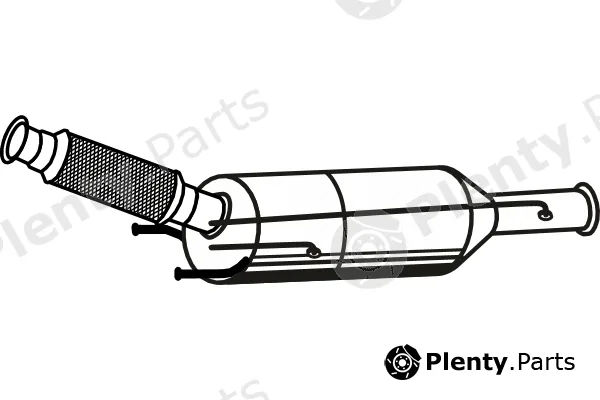 Fenno P8807DPF — Soot/Particulate Filter, exhaust system