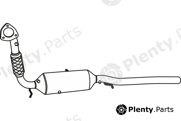 Fenno P8823DPF — Soot/Particulate Filter, exhaust system
