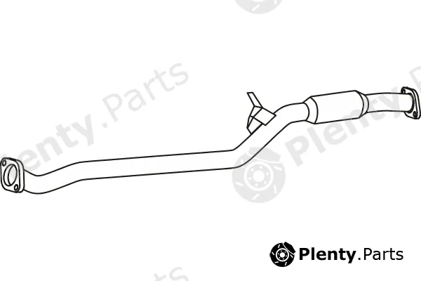 Fenno P60003 — Front Muffler