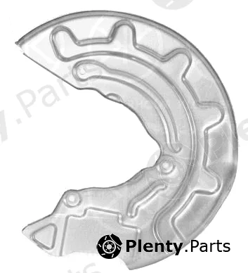 Binder 0027373 — Splash Guard, brake disc BREMSANKERBLECH V L VERZINKT D=276MM