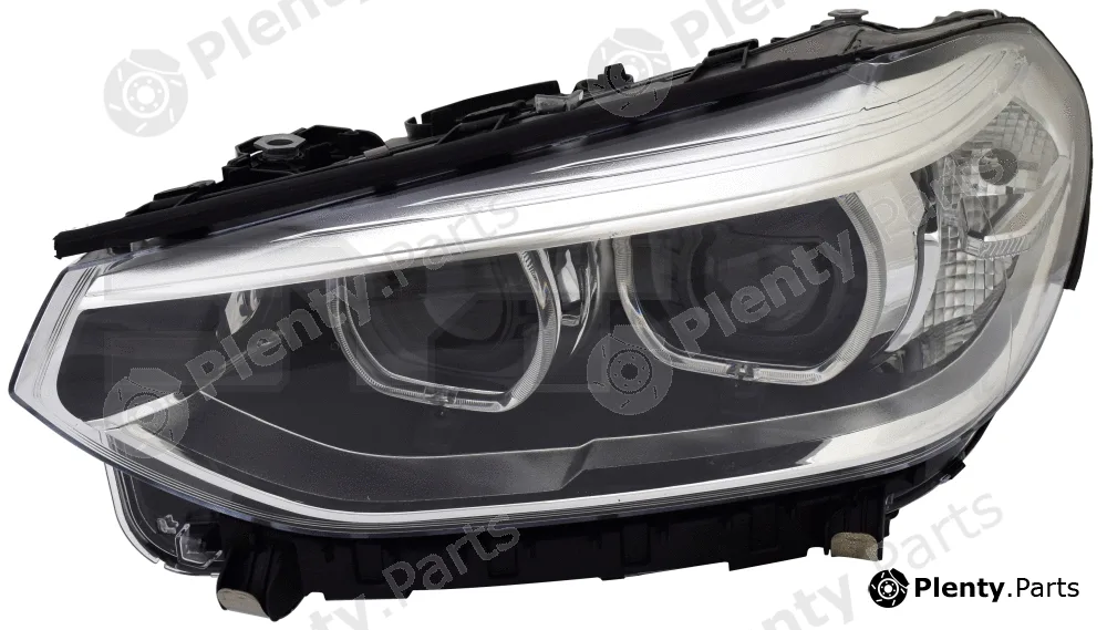 Binder 17725581 — Headlight SCHEINW L LED +MOT +TGFL +KRVL