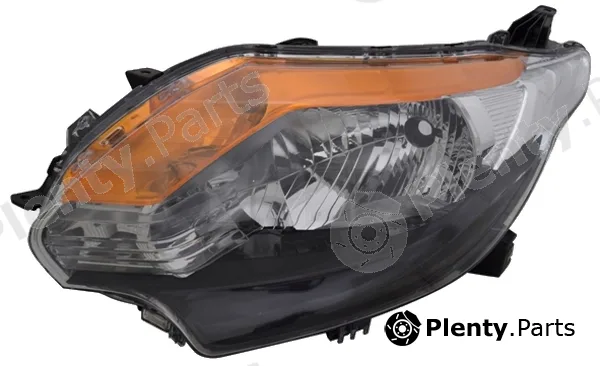Binder 41875121 — Headlight SCHEINW L H4 +MOT SCHWARZ