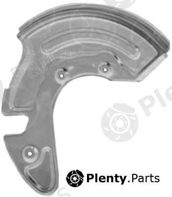 Binder 0018377 — Splash Guard, brake disc BREMSANKERBLECH V L VERZINKT D=288MM