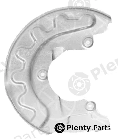 Binder 7516378 — Splash Guard, brake disc BREMSANKERBLECH V R VERZINKT D:256MM