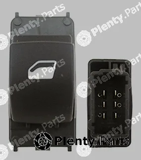 Binder 48222151 — Switch, window regulator SCHALTER FENSTERHEBER L/R V 1xFH 6PIN