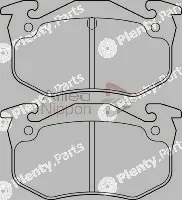 Comline ADB01166 — Brake Pad Set, disc brake ANL Braking