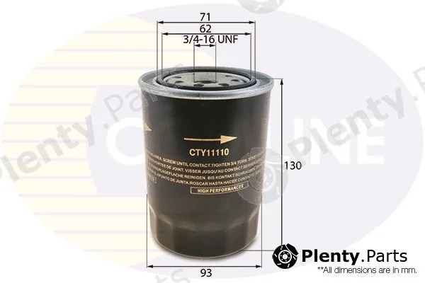 Comline CTY11110 — Oil Filter