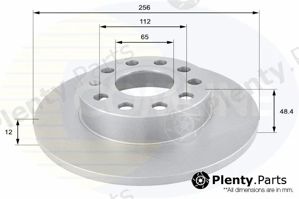 Comline ADC1448 — Brake Disc COATED
