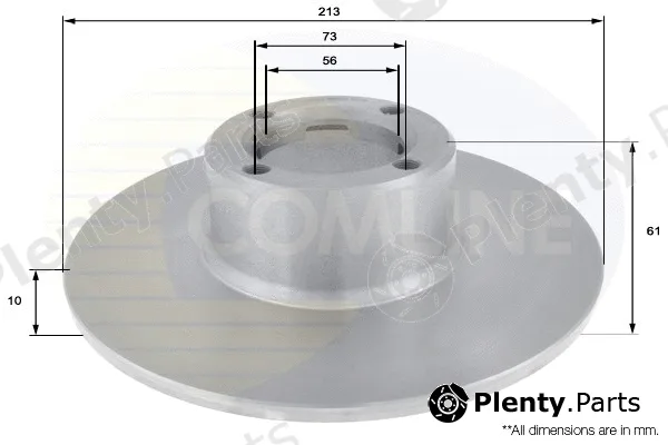 Comline ADC1304 — Brake Disc Comline