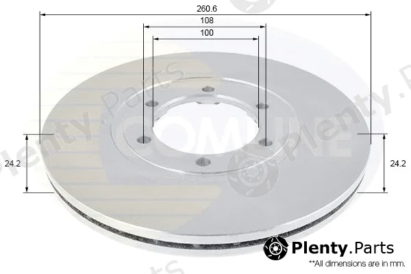 Comline ADC1069V — Brake Disc Comline