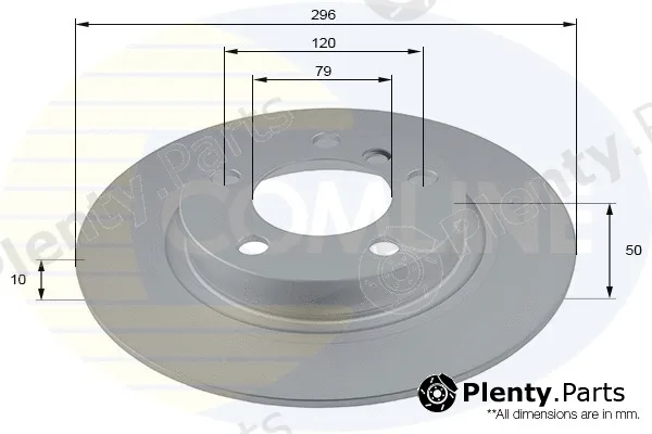 Comline ADC2826 — Brake Disc COATED