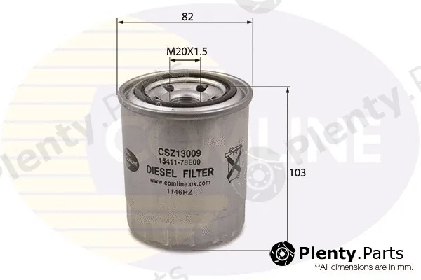 Comline CSZ13009 — Fuel Filter