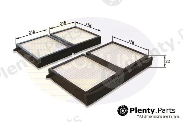 Comline EKF258 — Filter, cabin air
