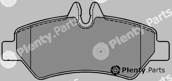 Comline ADB01556 — Brake Pad Set, disc brake ANL Braking