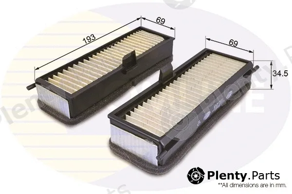 Comline EKF281 — Filter, cabin air