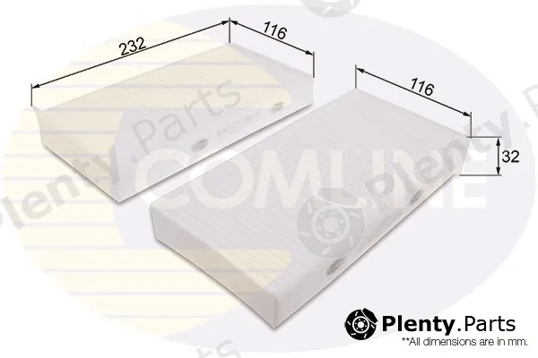 Comline EKF379-2 — Filter, cabin air