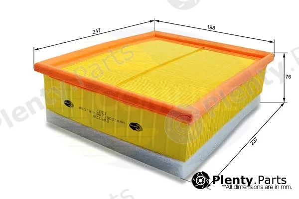 Comline EAF728 — Air Filter