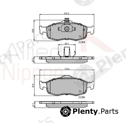 Comline ADB0514 — Brake Pad Set, disc brake ANL Braking