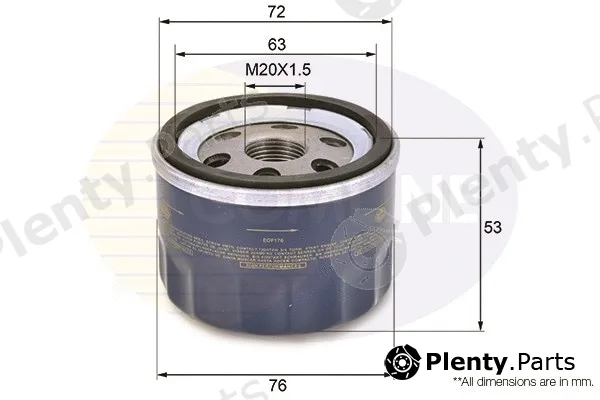 Comline EOF176 — Oil Filter