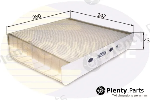 Comline EKF280 — Filter, cabin air