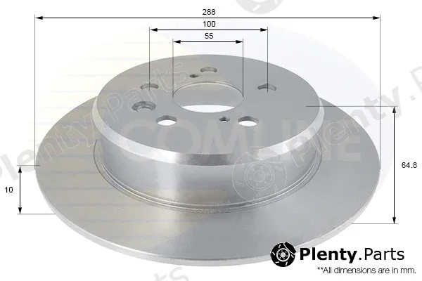 Comline ADC01101 — Brake Disc Comline