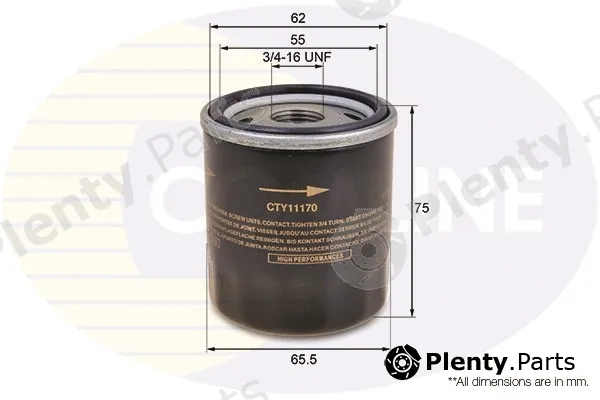 Comline CTY11170 — Oil Filter