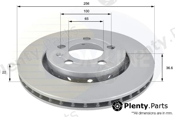 Comline ADC1447V — Brake Disc COATED