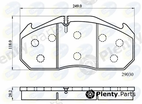 Comline CBP9014MK — Brake Pad Set, disc brake Comline