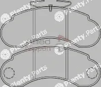 Comline ADB01089 — Brake Pad Set, disc brake ANL Braking