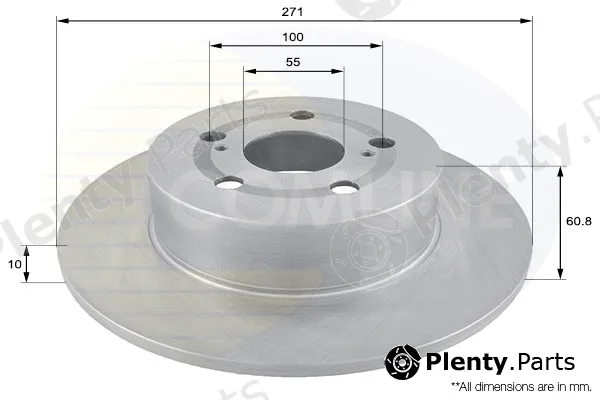 Comline ADC01108 — Brake Disc Comline