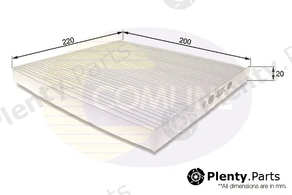 Comline EKF187 — Filter, cabin air
