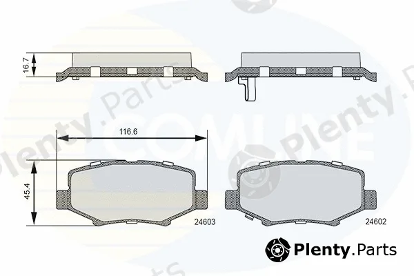 Comline CBP36091 — Brake Pad Set, disc brake Comline