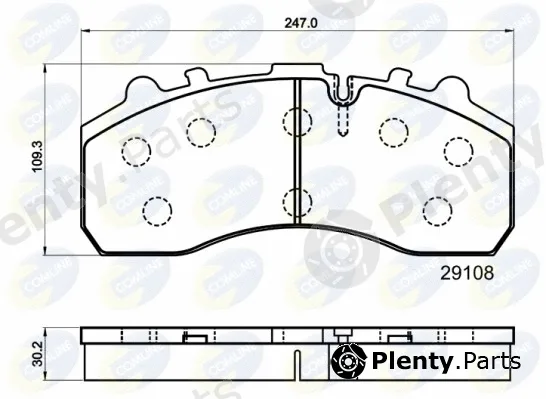 Comline CBP9042MK — Brake Pad Set, disc brake Comline