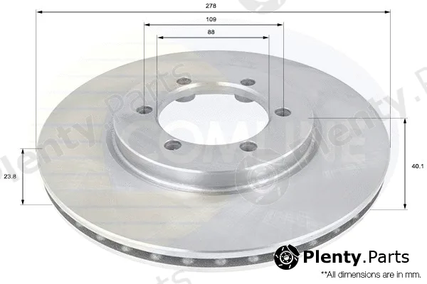 Comline ADC1015V — Brake Disc Comline
