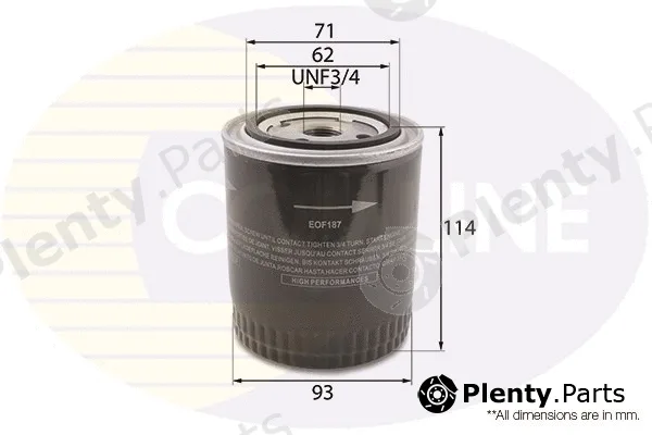 Comline EOF187 — Oil Filter