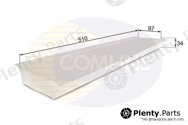 Comline EKF155 — Filter, cabin air