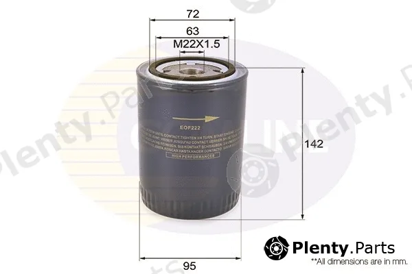 Comline EOF222 — Oil Filter