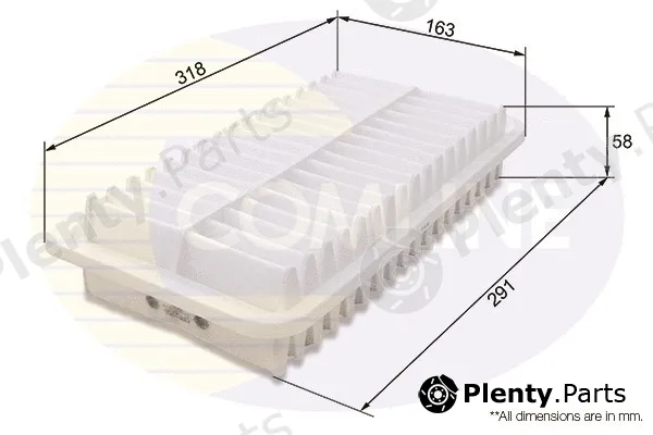 Comline CTY12250 — Air Filter