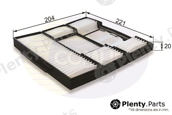 Comline EKF186 — Filter, cabin air