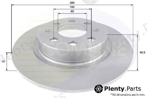 Comline ADC1818 — Brake Disc Comline
