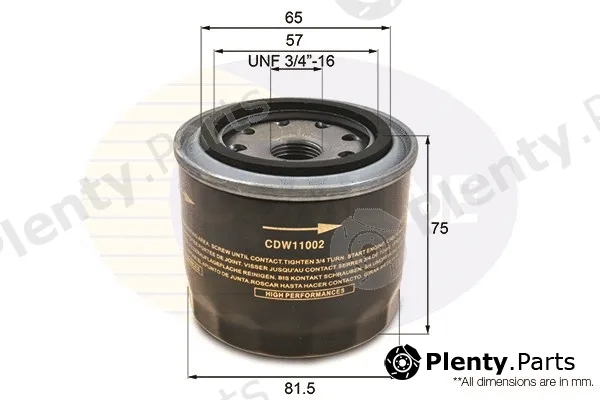 Comline CDW11002 — Oil Filter