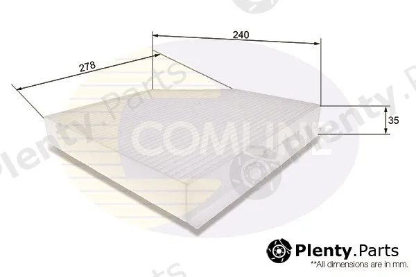 Comline EKF106 — Filter, cabin air