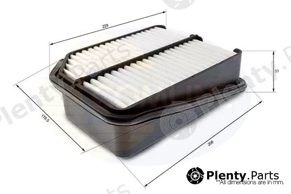 Comline CSZ12605 — Air Filter