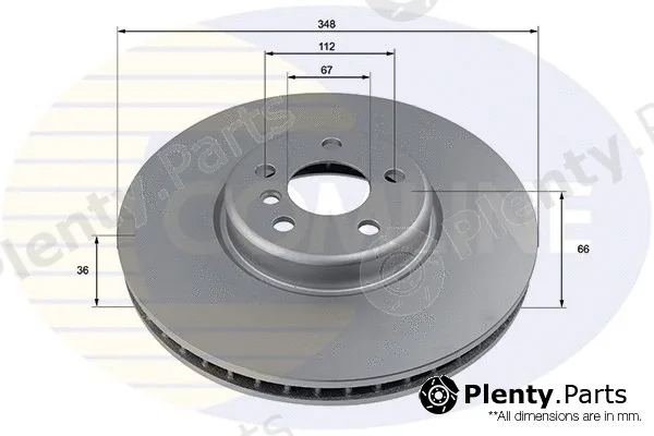 Comline ADC5030VR — Brake Disc COATED