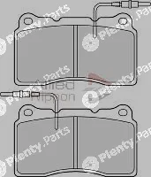 Comline ADB11302 — Brake Pad Set, disc brake ANL Braking