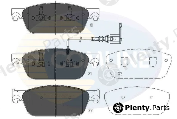 Comline CBP16002 — Brake Pad Set, disc brake Comline